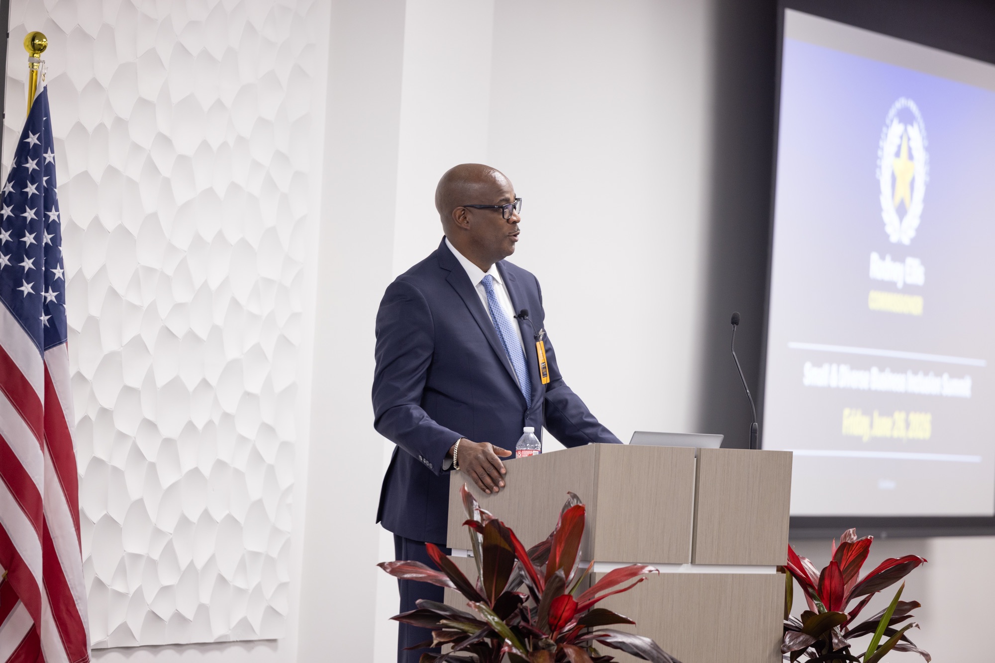 Photo from the Harris County Business Summit for the Office of Commissioner Rodney Ellis